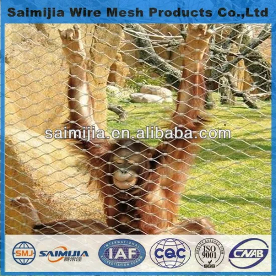 Clear view animal fence for the Big Zoo