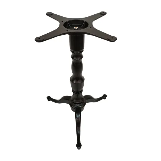 Cast Iron Three Legs Vase Table Base