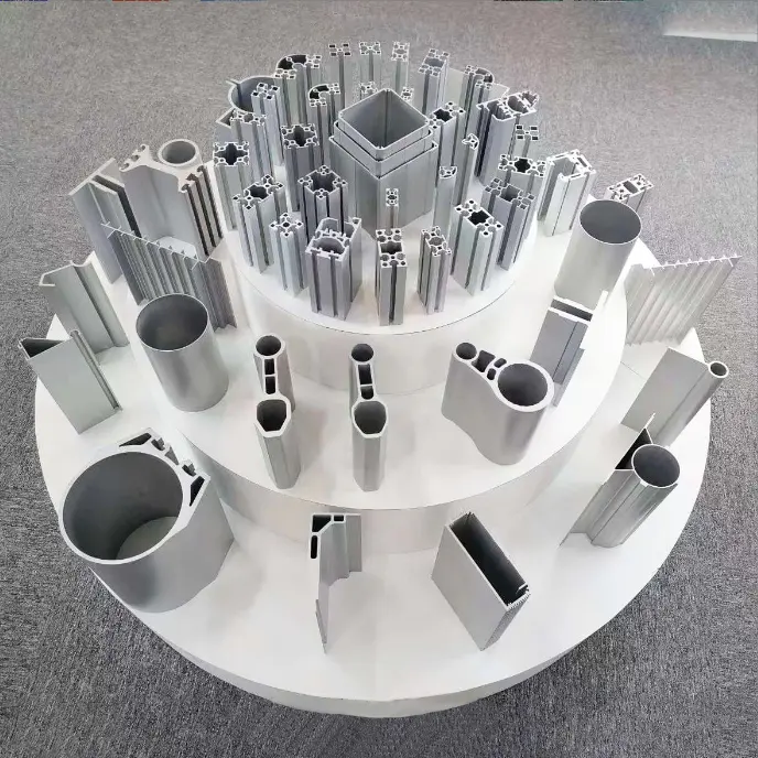 Aluminum Section Profiles Frame For Sliding Windows