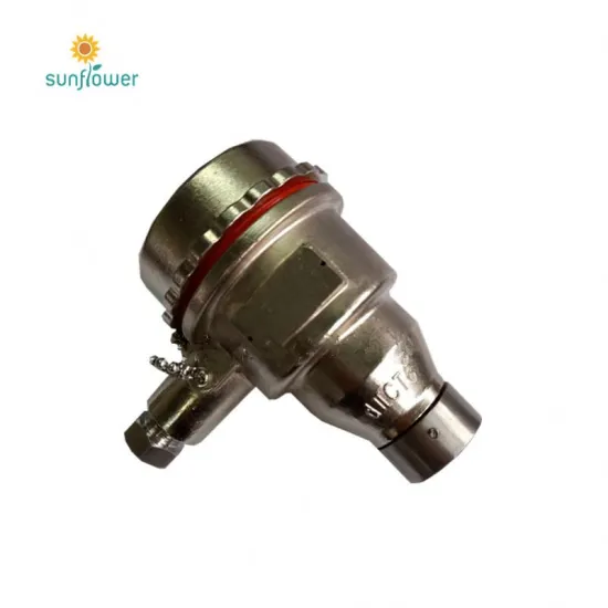 Silver 1/2 NPT Entry Thermocouple Head Model KNE with 2-Pole Block: Search Engine Title