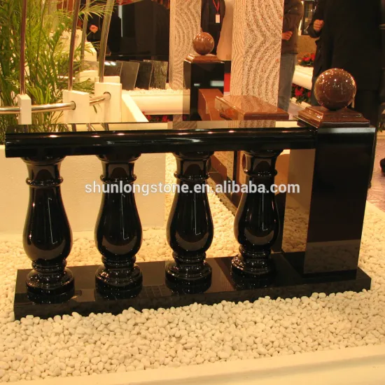 Natural stone balustrade & handrail,stone railing