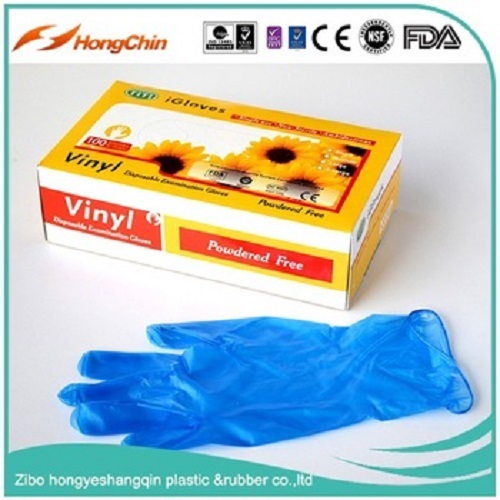 PVC-Vinyl-Kunststoff-Lebensmittelprüfung Arbeitsschutzhandschuhe