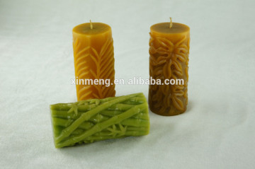 China manfacture pillar candles round paraffin wax candles