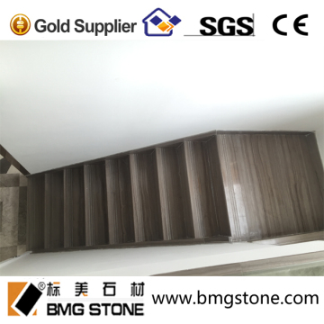 China wood grain marble step