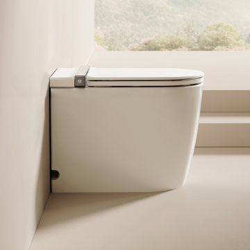 Luxury Smart Bathroom Toilet Bowl with Automatic Flip Cover and Sensor WC Bidet
