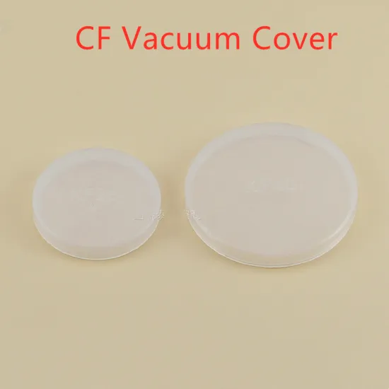 5PCS CF Vacuum Pipe Fittings Dust Cover Flange Protection Cap Valve Cover Lid PE Plastic Tube End Cover Shield Case for Flange