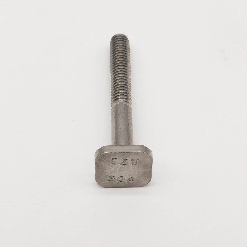 الصناعة العامة SS304 SS316 Flat T Head Bolt