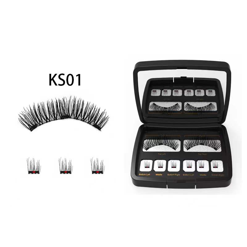 Segmented Magnetic Eyelashes