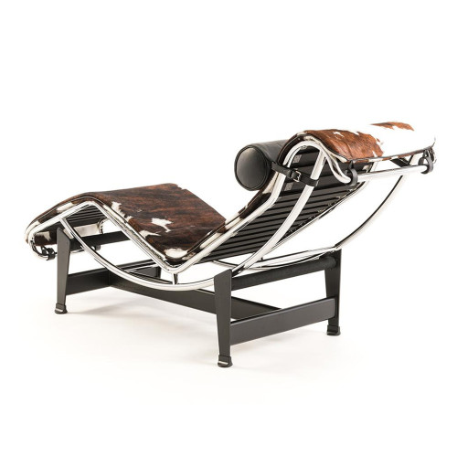 Cassina Le Corbusier LC4 șezlong din piele de ponei