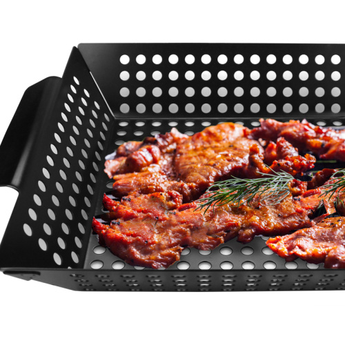 Dishwasher Safe Non-stick Grill Basket For Veggies