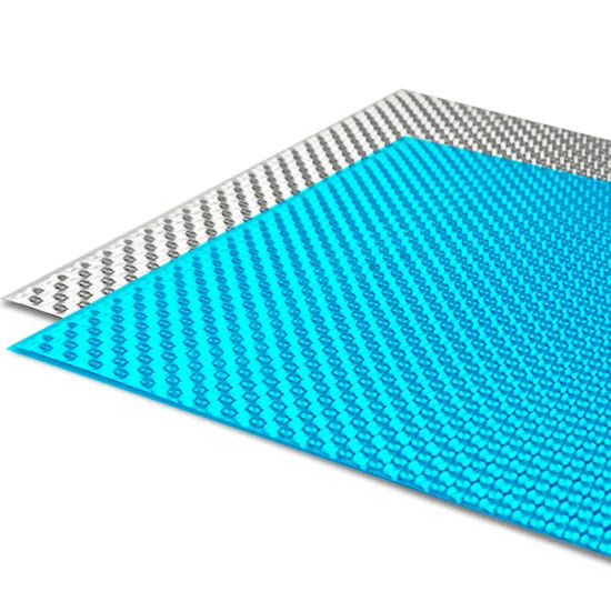 Customized Size Diamond Embossed Aluminum Sheets for Wholesale in Factory