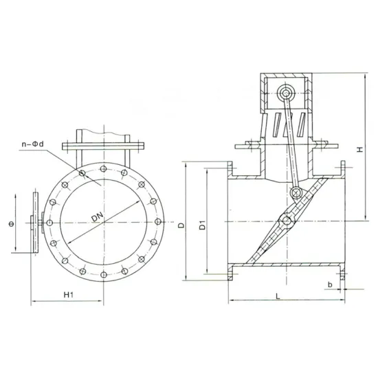 electric butterfly Release valve