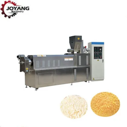 Joyang Twin Screw Panko Bread Crumbs Extruder Line
