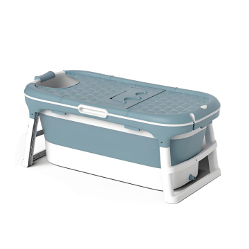 Bañera de baño para adultos plegable de baño - bañera de remojo portátil