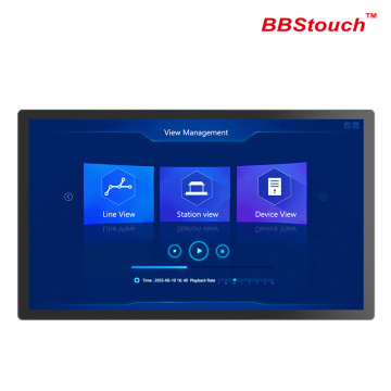 50" Large wall-mounted touch monitor