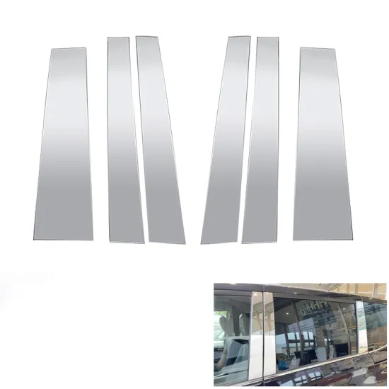 OEM ODM Car Exterior Chrome Window Pillar Cover Trim for Voxy Noah 90 2022