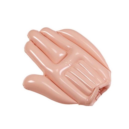 Custom PVC funny inflatable Hand toy for advertising