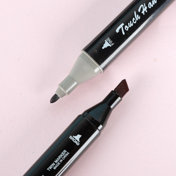 262 Farbe Manga -Meißel Dual -Tipps Kunstmarker -Stifte zum Skizzieren und Zeichnen