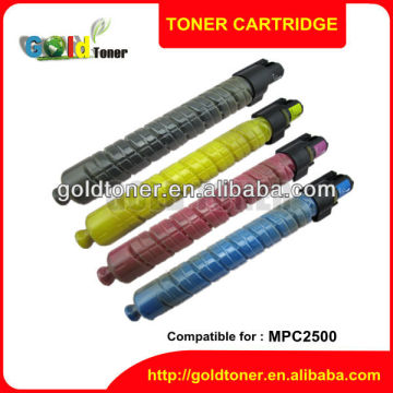 compatible color toner cartridge MPC 2500 for ricoh MPC2000 2500 3000