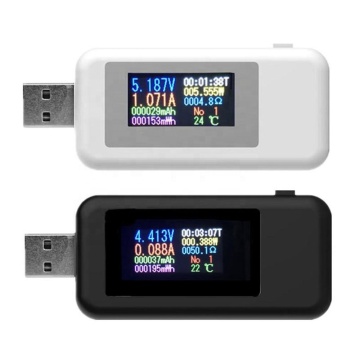 Digital LCD Afficher le testeur USB pour les tests de tension, de courant et de chargeur (KWS-MX18)