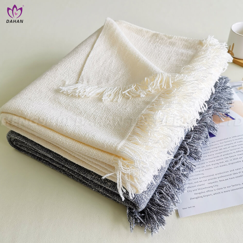 Bk110 Multipurpose Tassel Blanket 3