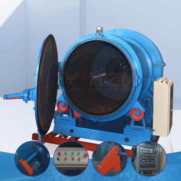 Q3110 Steel Small Casting Parts Rotary Drum Wheel Sand Blasting Machine