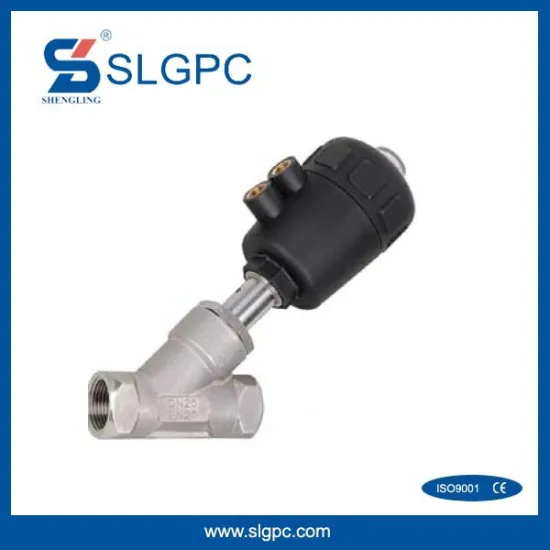 Common type low price stainless steel seat ball two-way angle valve GBS-SL2000-25