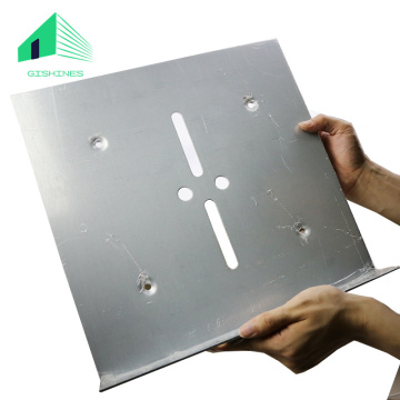 Wholesale High-Quality 100x200mm Roller Shutter Side Plate with Shaft Support Bracket