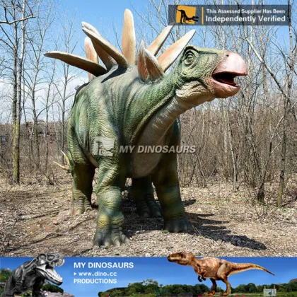 MY Dino-S28 Jurassic world animated dinosaur life size dinosaur statue