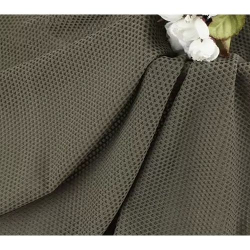 Tela de malla de panal de alta elasticidad para deportes