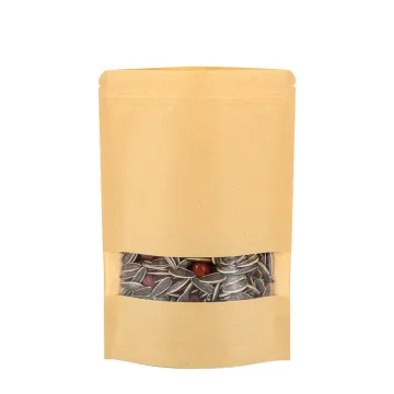 New products kraft paper bag paper kraft bag kraft stand up pouch
