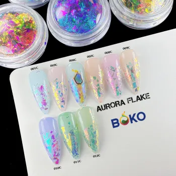 BOKO Sparkly Chameleon Nail Opal Flakes