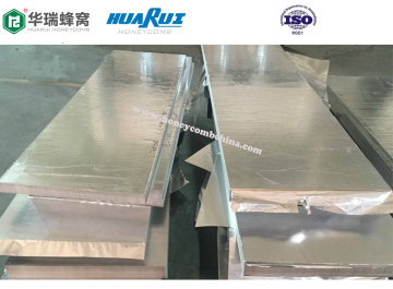aluminum honeycomb core block for Heat insulation screen use