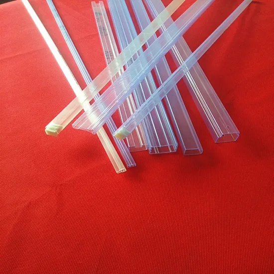 Nontoxic Transparent Plastic IC Packing Tube with Factory Price
