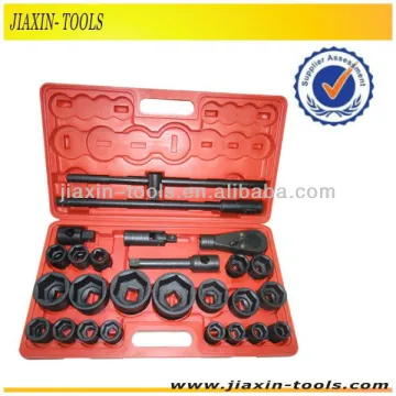 Cold Forged 26 pcs impact wrench socket set Dr.1/2"