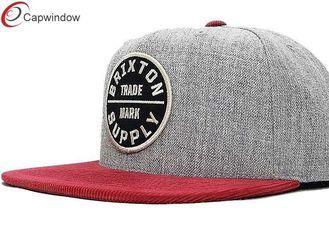 Cotton Constructed Snapback Baseball Caps grey for college