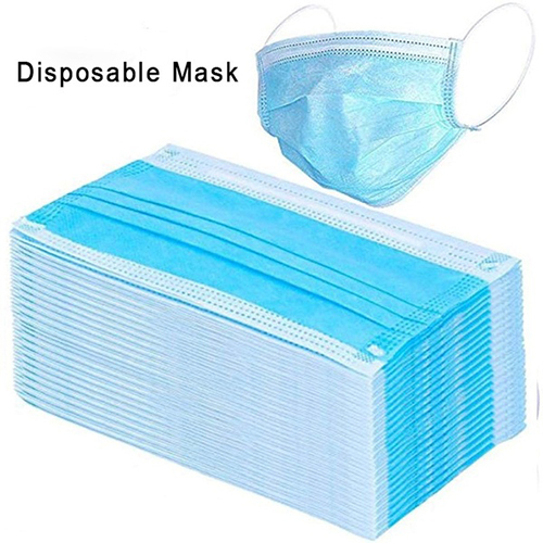 3-laags gezichtsmaskers beschermend voor rook