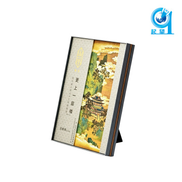 Vintage Landscape Alloy Plaque