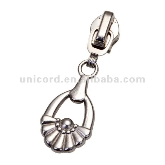 No.5 Fashion Slider for Nylon Zipper auto lock