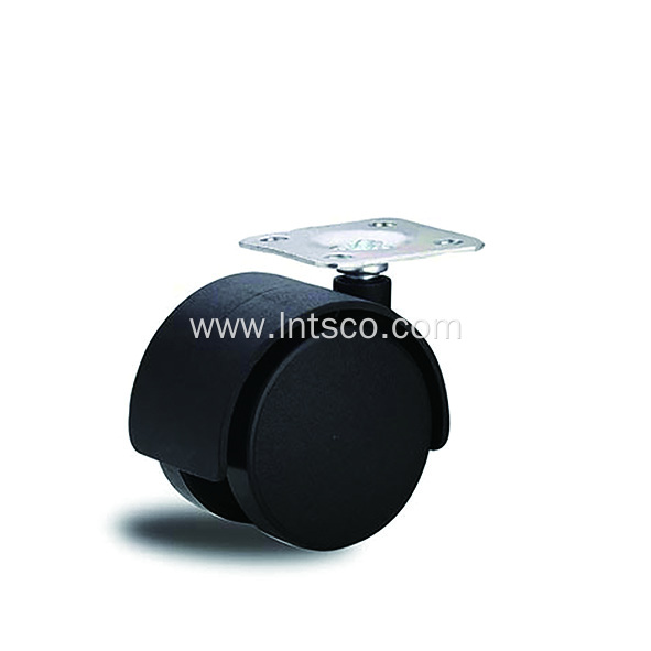 Furniture Casters with Top Plat Nylon Wheels