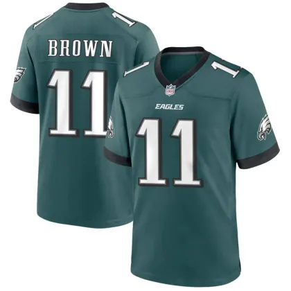 2024 Men's Custom Eagles Uniform Youth Jersey Midnight Green