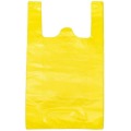 PVC Shrink Wrap Bags Compostable Packaging Blue Plastic Bags with Handles