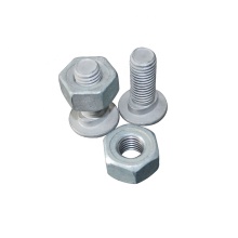 Medium-Strength Class 8.8 Steel HDG Guard Rail Bolts