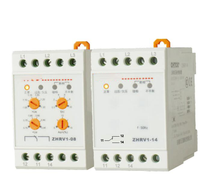 ZHRV1-14 ZHRV 1 SERIENT Fase Sequence sobre tensão e em Relé de Proteção de Voltagem Air Condicionador CHTCC