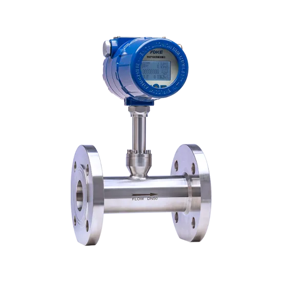 Plug-in Thermal Gas Mass Flowmeter for Compressed Air, Natural Gas, Oxygen, Nitrogen - DN15~DN1400mm