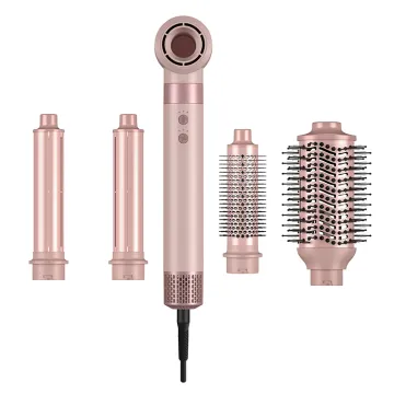 Professional Custom 5-in-1 High Power Foldable Hot Air Comb Hair Styler Dryer