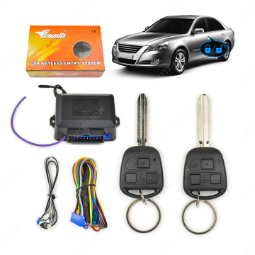 Universal 12V Auto Keyless Entry System with Remote Trunk Release