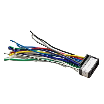 Wholesale Customized 16 Pin Automotive Radio Wire Harness Cable for JVC Aftermarket