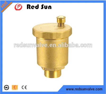 HR6060 heating system brass pressure relief air vent valve