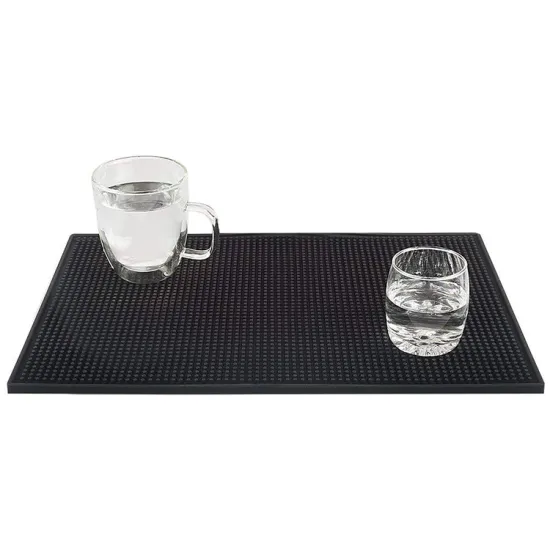 Hyri Square Custom Bar Spill Mats: Eco-Friendly Beer Mat Wholesale Options with Anti-Slip Rubber Backing